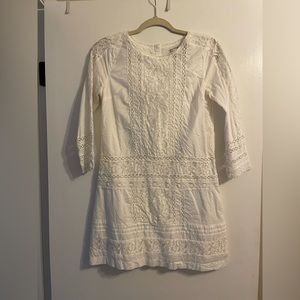 Abercrombie White Shift Dress